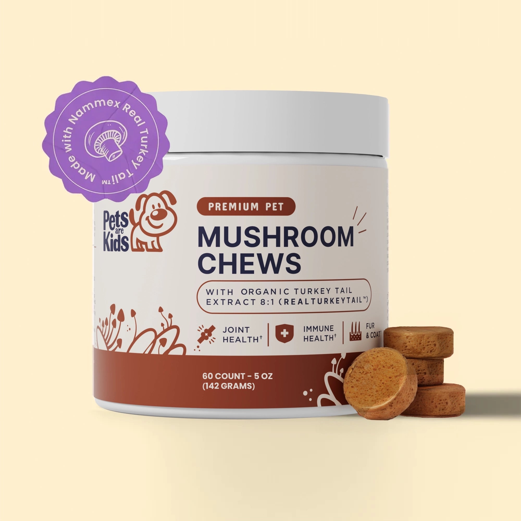 Mushroom Chews tub