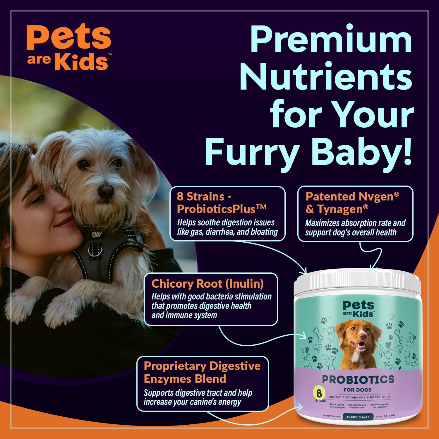 Premium nutrients for your furry baby
