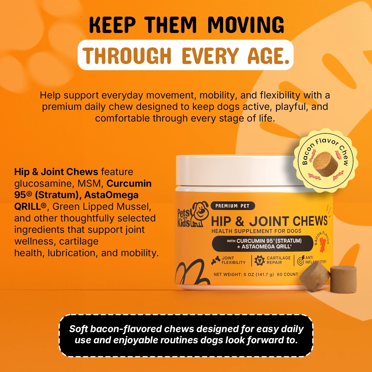 Keep them moving through every age