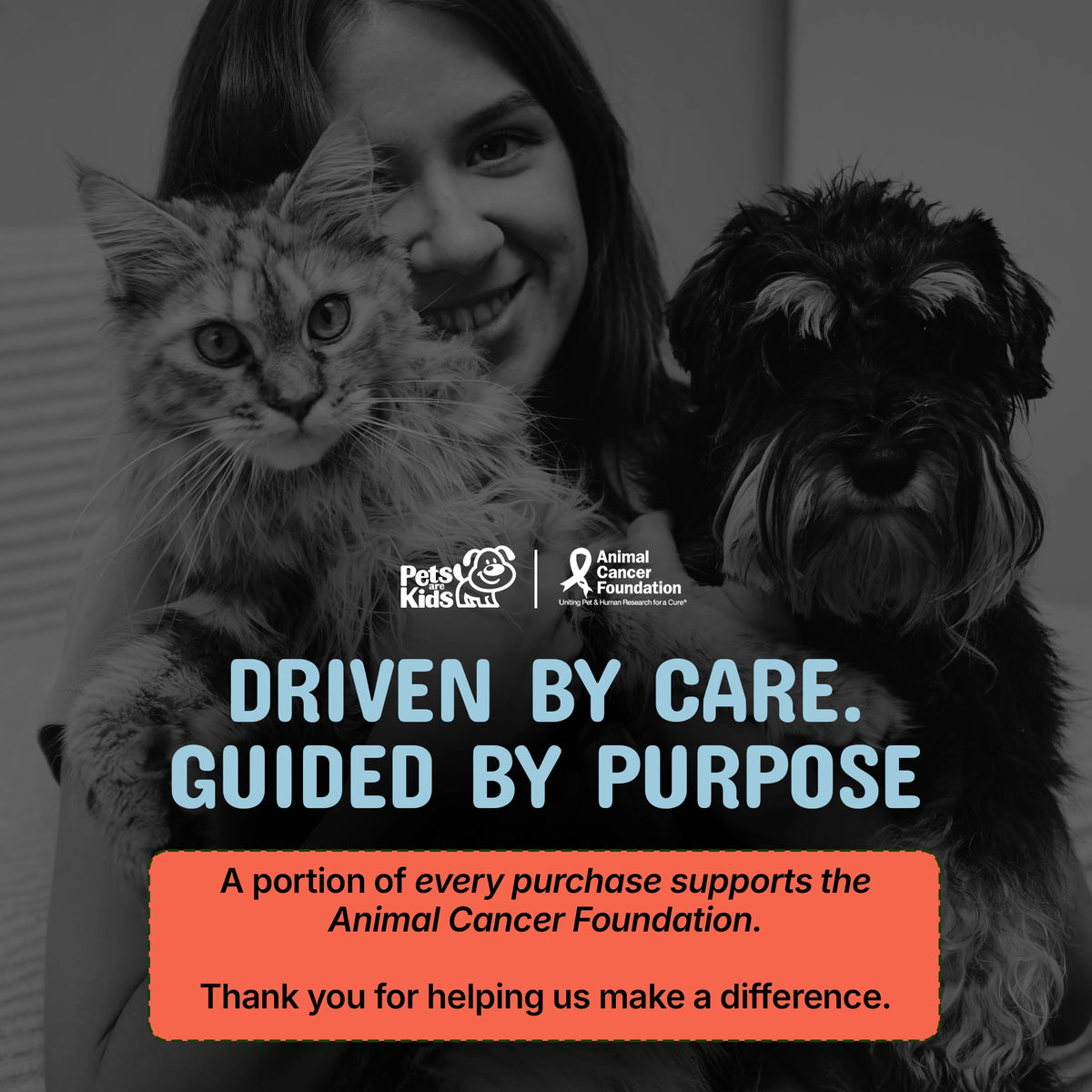 Supports Animal Cancer Foundation