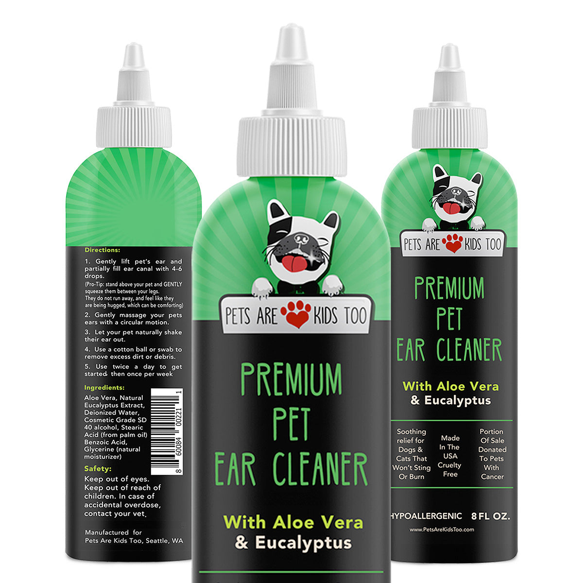 Premium Pet Ear Cleaner