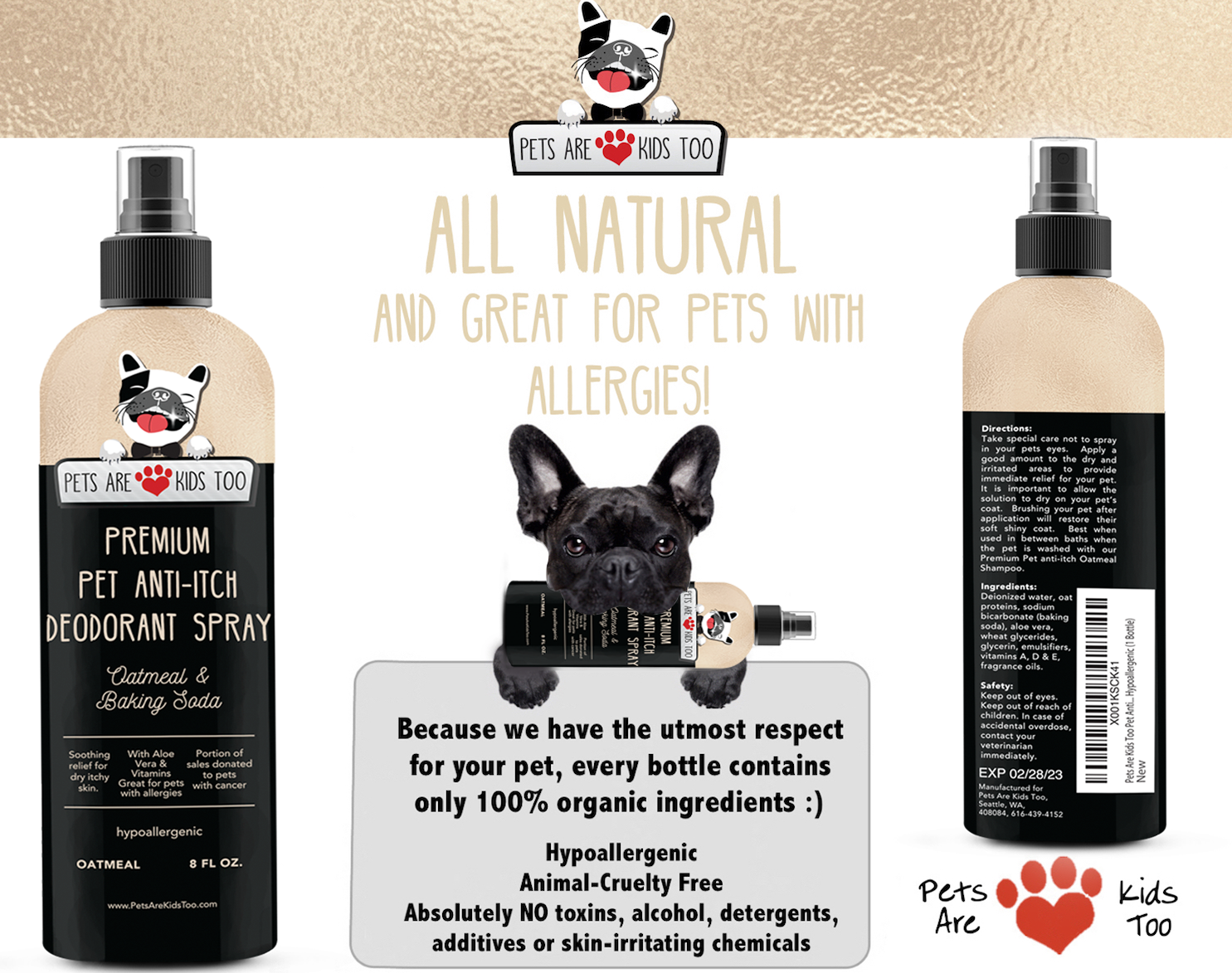 All natural and great for dogs with allergies